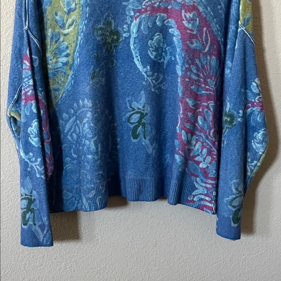 Anthropologie Pilcro The Alani Cashmere Mock Neck Sweater Sz:XL - Picture 4 of 8